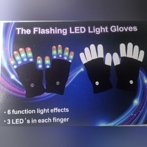 Color Changing LED Gloves